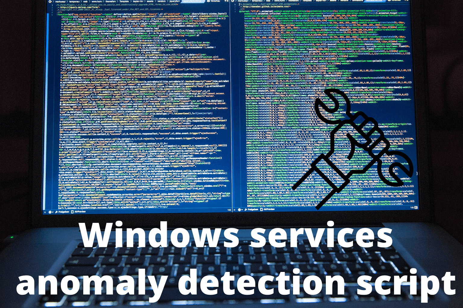 Windows services anomaly detection script guppy security