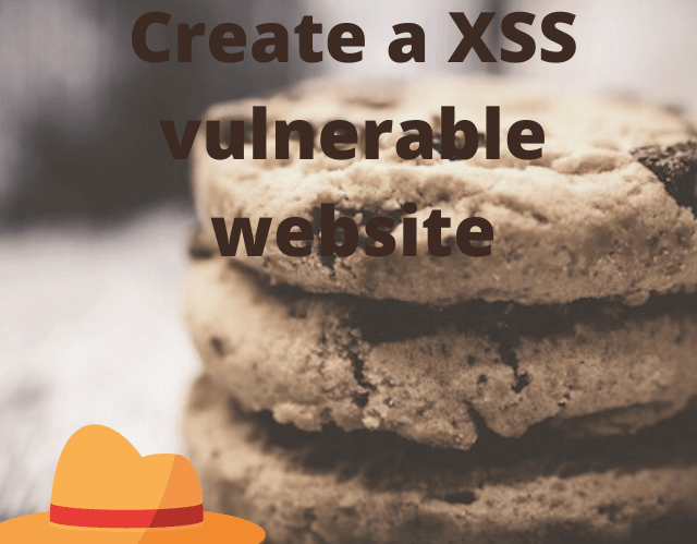 Create a XSS vulnerable website